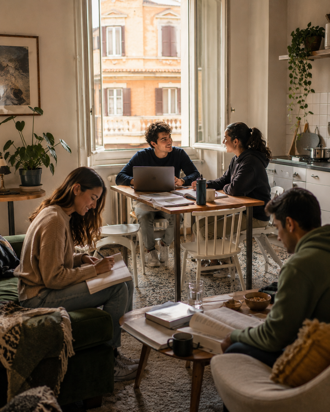 Furnished housing and local support for MSI students in Rome